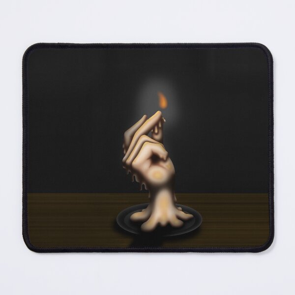 Item preview, Melting Hand Candle Halloween Spooky Design designed and sold by LadyRazzMaTaz.