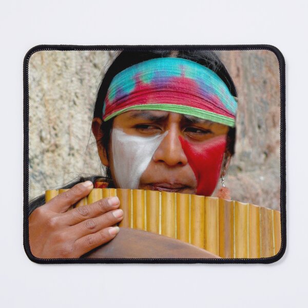 Item preview, Quechuan Pan Flute Player designed and sold by alabca.