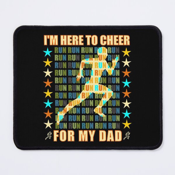 Item preview, I Am Here To Cheer For My Dad - Runner Support designed and sold by artfulnotebook.