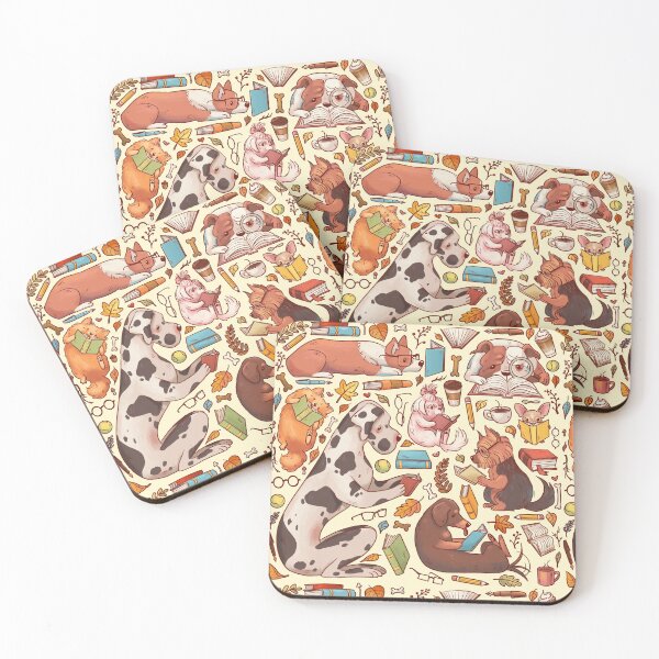 Item preview, Puppy Dogs Reading Books designed and sold by Pameloo.