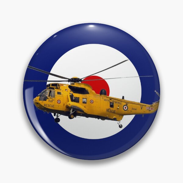Item preview, Sea King Search and rescue helicopter in RAF roundel designed and sold by ajtechdesigns.