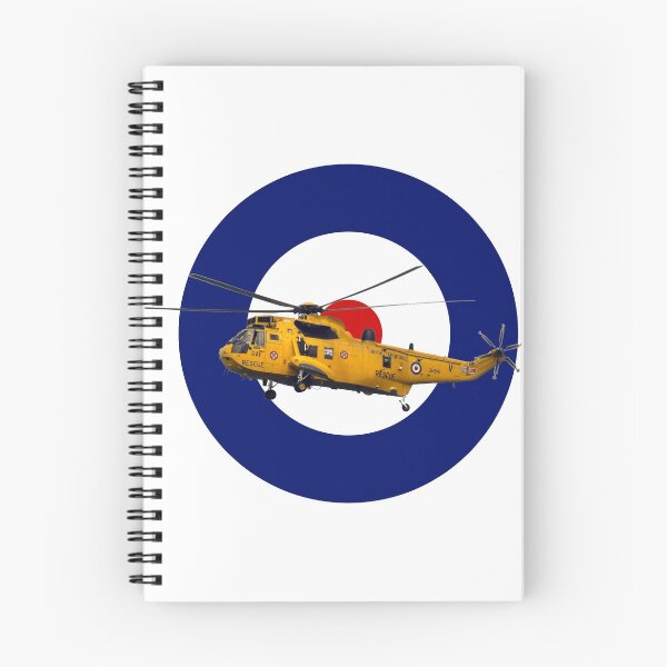 Item preview, Sea King Search and rescue helicopter in RAF roundel designed and sold by ajtechdesigns.