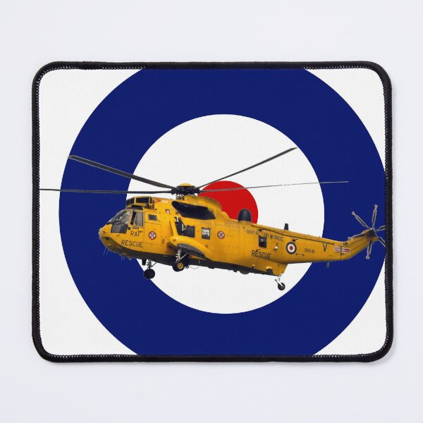 Item preview, Sea King Search and rescue helicopter in RAF roundel designed and sold by ajtechdesigns.