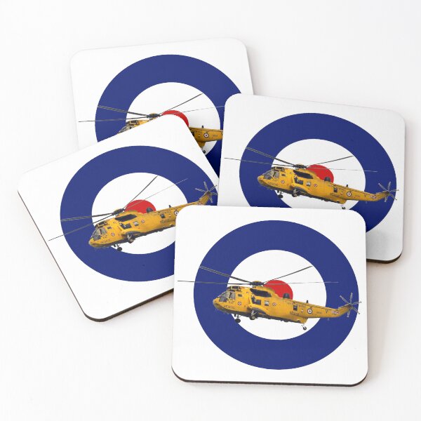 Item preview, Sea King Search and rescue helicopter in RAF roundel designed and sold by ajtechdesigns.
