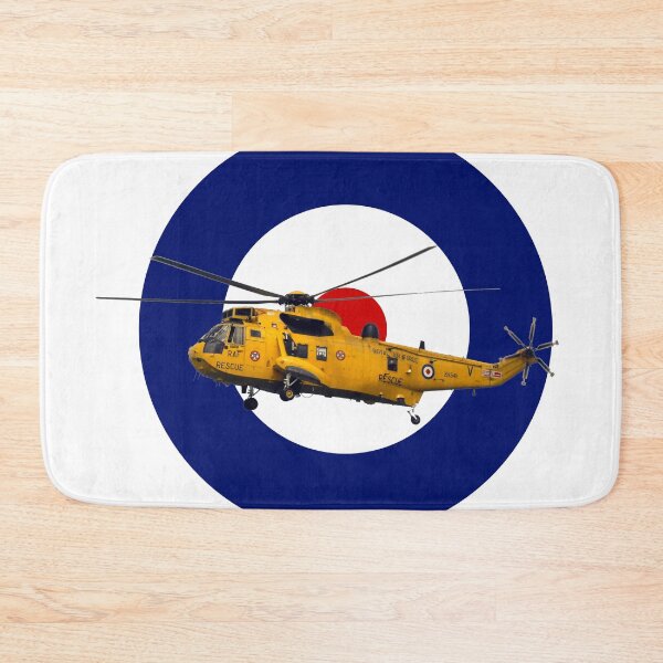 Item preview, Sea King Search and rescue helicopter in RAF roundel designed and sold by ajtechdesigns.
