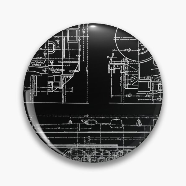 Item preview, Pennsylvania Railroad Class K4 Dimensioned Train Drawing designed and sold by MartMcconnell.