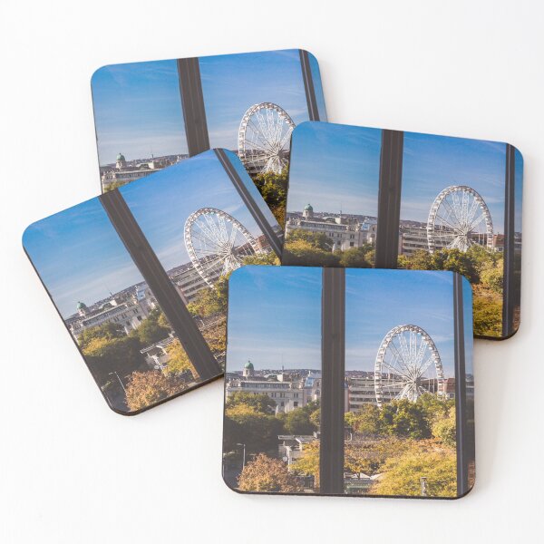 Item preview, View from the window to Budapest Eye and St. Stephen's Basilica designed and sold by Evgeniia Biriukova.