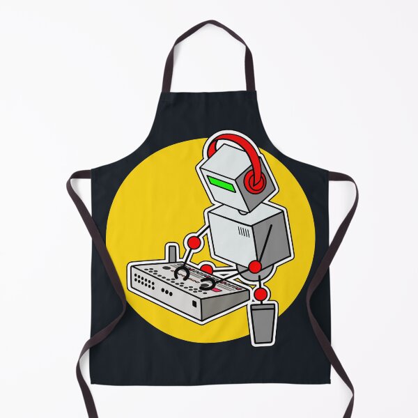 Item preview, Robot Musician Playing 909 Drum Machine designed and sold by AtomicMalibu.