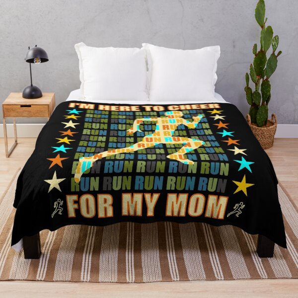 Item preview, I Am Here To Cheer For My Mom - Runner Support designed and sold by artfulnotebook.