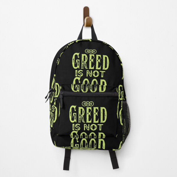 Item preview, Greed Is Not Good Text Design designed and sold by EarthArtDesigns.