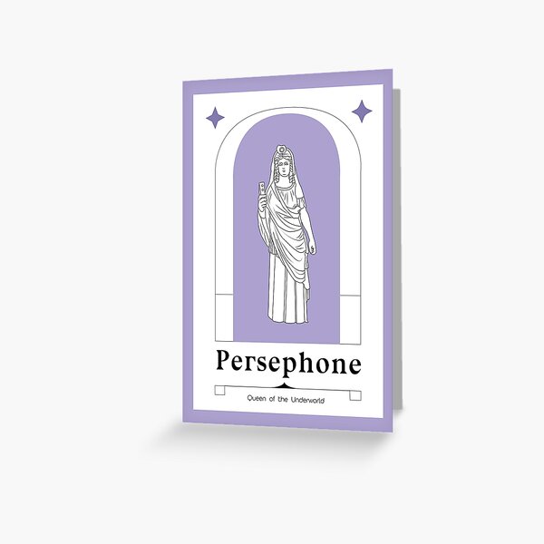 Item preview, Persephone Greek Goddess Sculpture Art Print designed and sold by IrisNook.