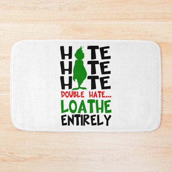 Item preview, Hate Hate Hate Double Hate Loathe Entirely designed and sold by Black Cat Tees.