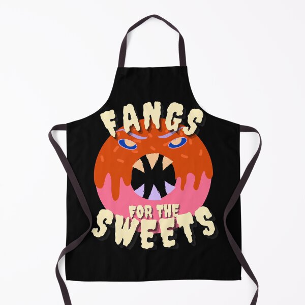 Item preview, Halloween donut teeth - Fangs for the sweets Funny Halloween design designed and sold by Vibing-Right.