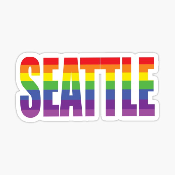 seahawks gay pride stickers