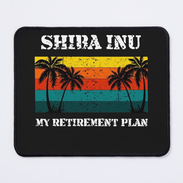 Item preview, Shiba Inu - My Retirement Plan Crypto Design designed and sold by Funny-Tees4U.
