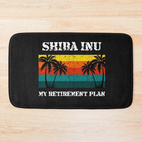 Item preview, Shiba Inu - My Retirement Plan Crypto Design designed and sold by Funny-Tees4U.