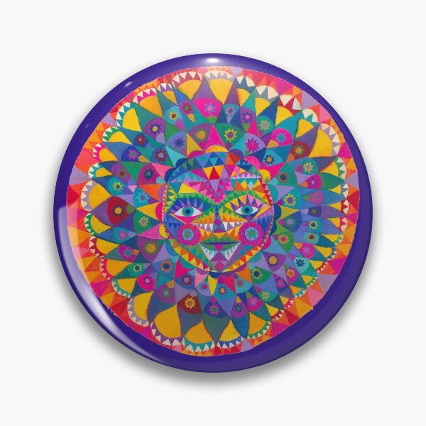 Item preview, Colorful sun face designed and sold by MARGARET RINGIA HART.