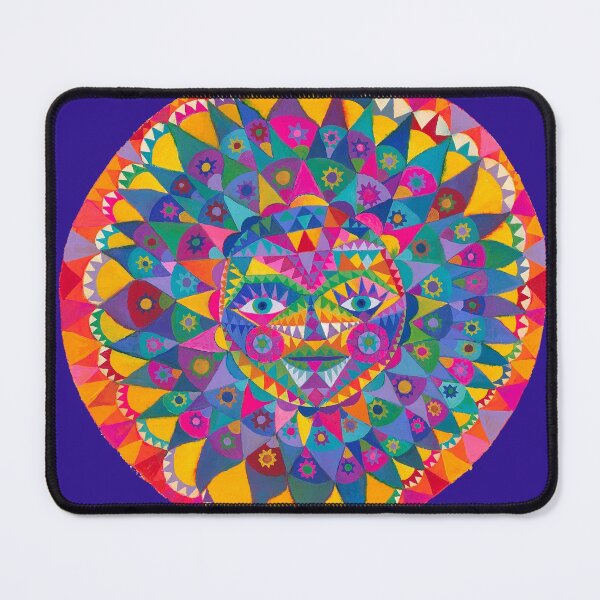 Item preview, Colorful sun face designed and sold by MARGARET RINGIA HART.