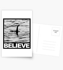The Loch Ness Monster - Believe Postcards