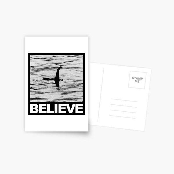 Item preview, The Loch Ness Monster - Believe designed and sold by zombiemama.