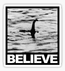 The Loch Ness Monster - Believe Sticker