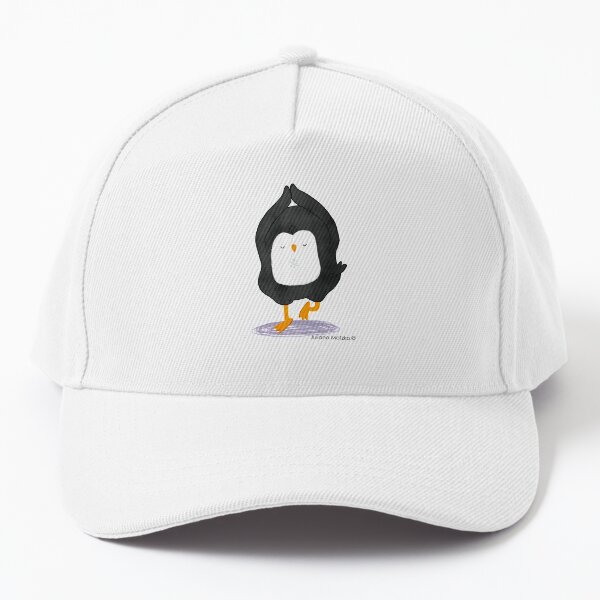 Yoga Penguin Baseball Cap