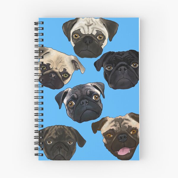 Item preview, Puggies! Repeating Pattern / Print designed and sold by FivePugs.