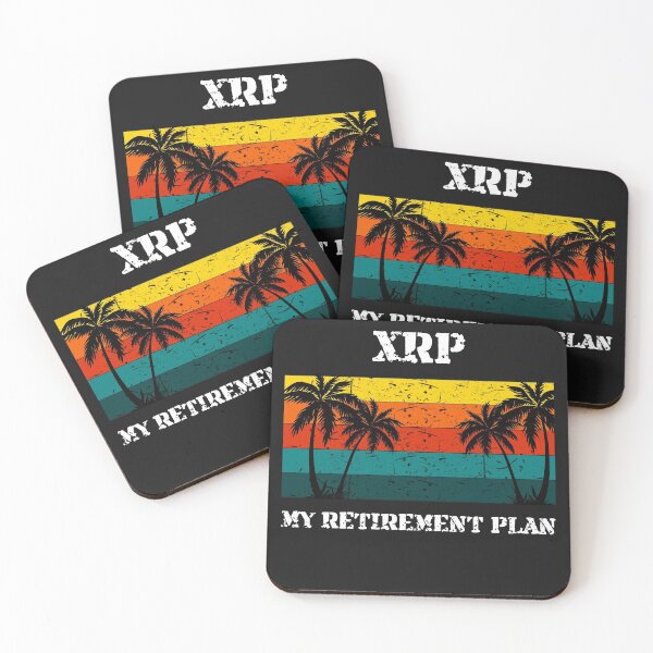 Item preview, XRP - My Retirement Plan Crypto Design designed and sold by Funny-Tees4U.