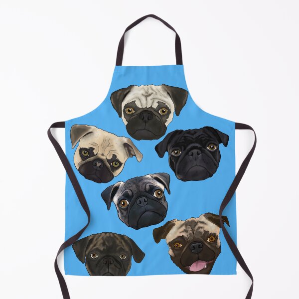 Item preview, Puggies! Repeating Pattern / Print designed and sold by FivePugs.