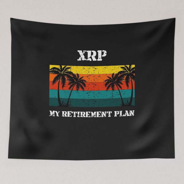 Item preview, XRP - My Retirement Plan Crypto Design designed and sold by Funny-Tees4U.