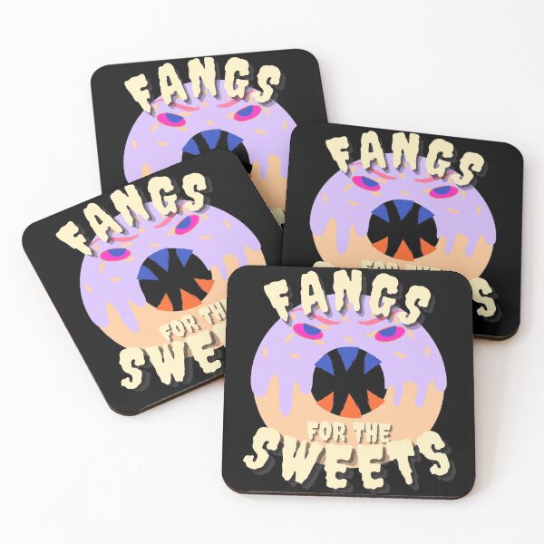 Item preview, Halloween donut teeth - Fangs for the sweets Funny Halloween design designed and sold by Vibing-Right.