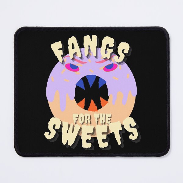 Item preview, Halloween donut teeth - Fangs for the sweets Funny Halloween design designed and sold by Vibing-Right.