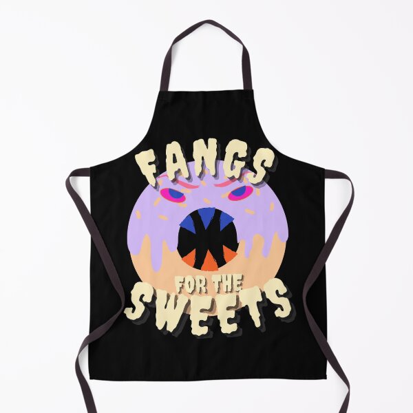 Item preview, Halloween donut teeth - Fangs for the sweets Funny Halloween design designed and sold by Vibing-Right.