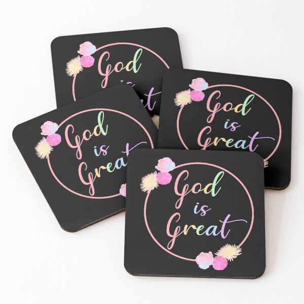 Item preview, God is Great With Roses Flowers - Flowers designed and sold by Stepingston.