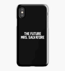 The Future Mrs. Salvatore-- White iPhone Case/Skin