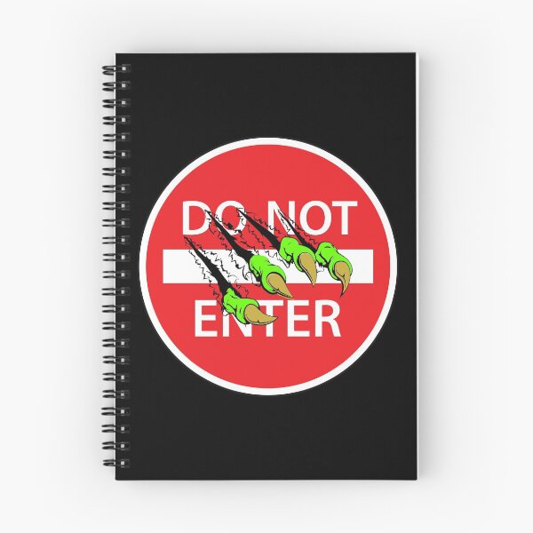 Item preview, Do Not Enter Sign, Dangerous Creature Inside, T-Shirt designed and sold by JoesCornerStore.