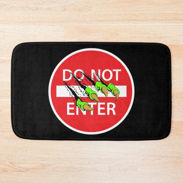 Item preview, Do Not Enter Sign, Dangerous Creature Inside, T-Shirt designed and sold by JoesCornerStore.