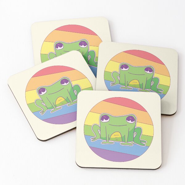Item preview, Rainbow frogs  designed and sold by ForTheFrogWar.