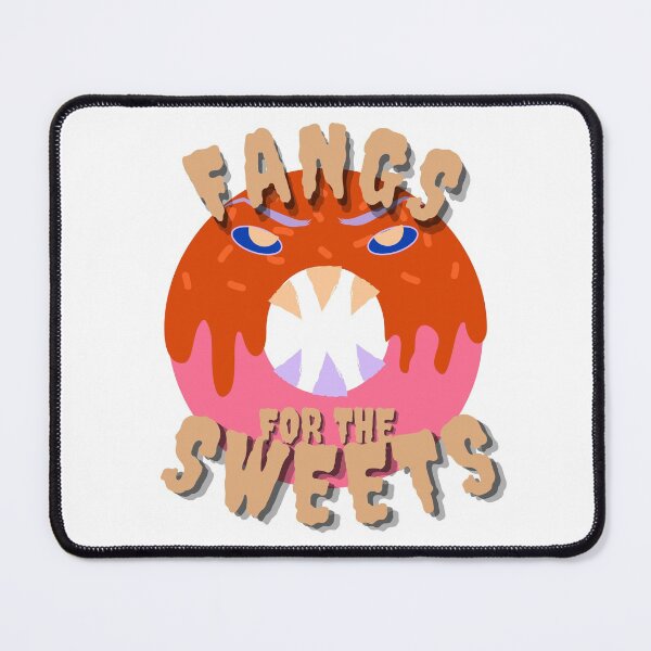 Item preview, Halloween donut teeth - Fangs for the sweets Funny Halloween design designed and sold by Vibing-Right.