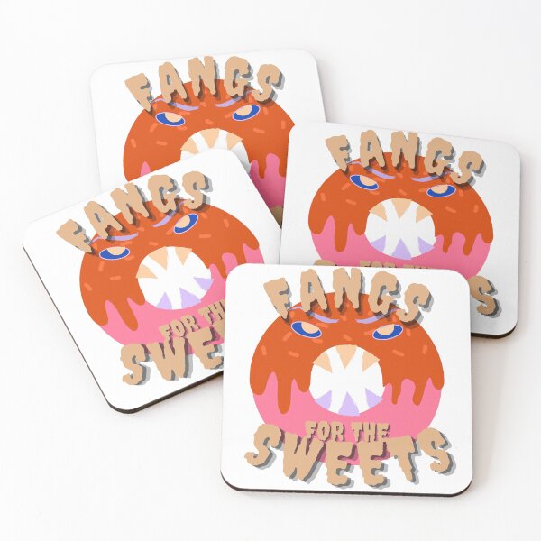 Item preview, Halloween donut teeth - Fangs for the sweets Funny Halloween design designed and sold by Vibing-Right.