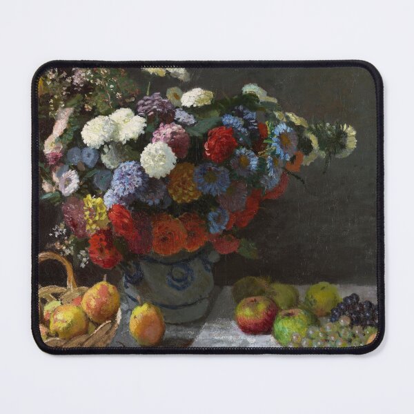 Item preview, Still Life with Flowers and Fruits (1869) - Claude Monet  designed and sold by chamomile-cafe.