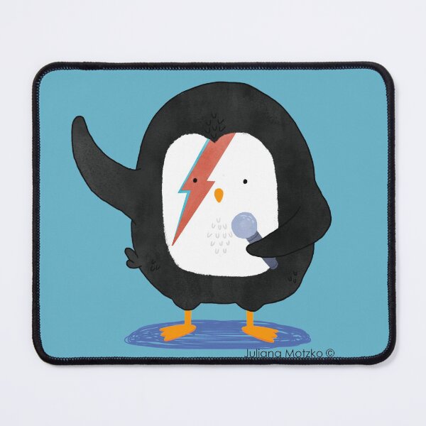 Item preview, Penguin Ziggy Stardust designed and sold by thepenguinsfamily.