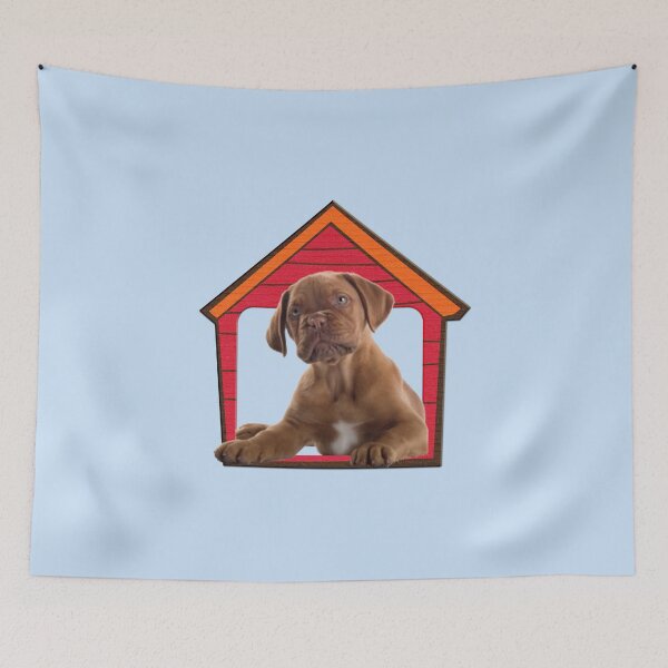 Item preview, 'In the Dog House' for Art on a Mission designed and sold by OriginalArt4ME.