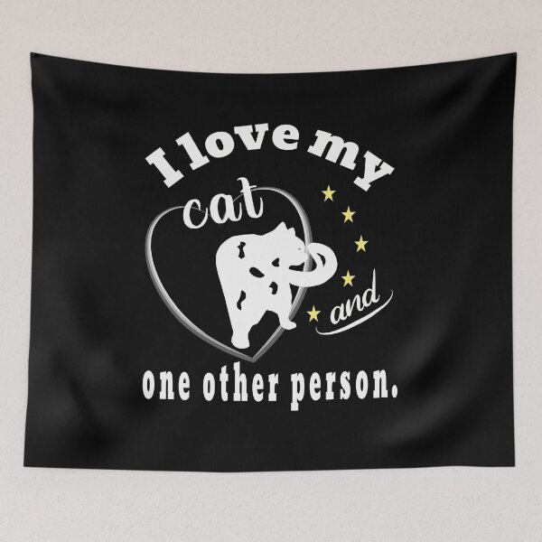 Item preview, I love my partner, my cat too designed and sold by Bodino.