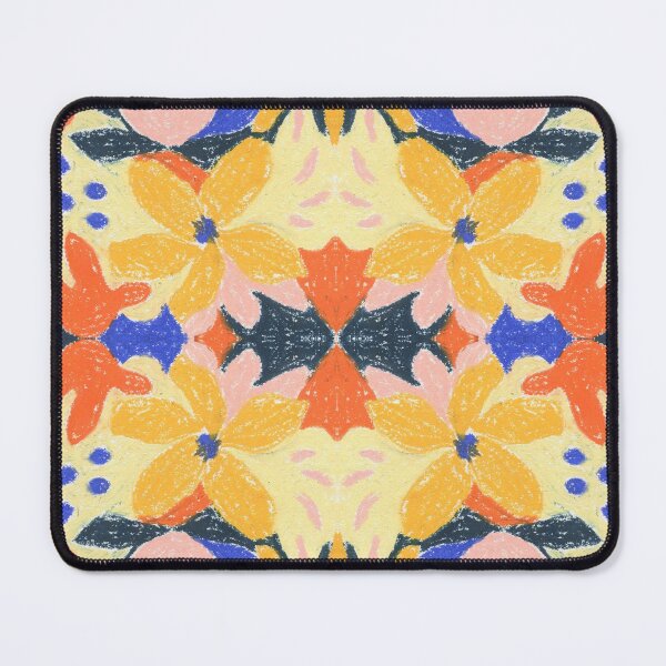 Item preview, Bright handcrafted floral pattern designed and sold by RoyalPeople.
