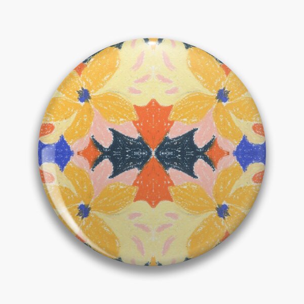 Item preview, Bright handcrafted floral pattern designed and sold by RoyalPeople.