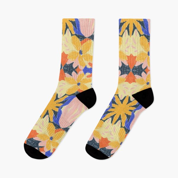 Item preview, Bright handcrafted floral pattern designed and sold by RoyalPeople.