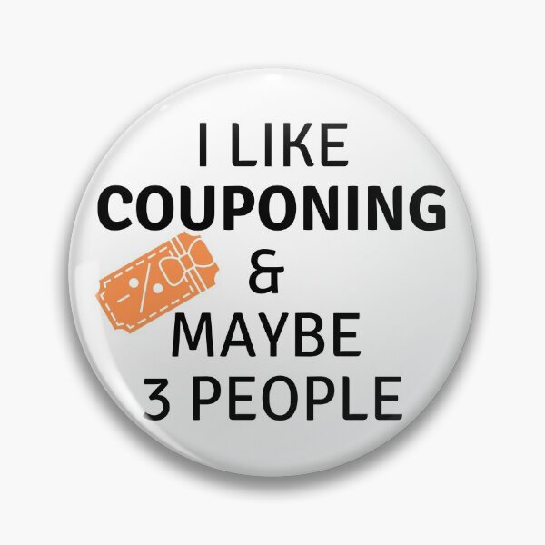 Item preview, I Like Couponing & Maybe 3 People Funny T-shirt men gift women gift designed and sold by InnovantDesigns.