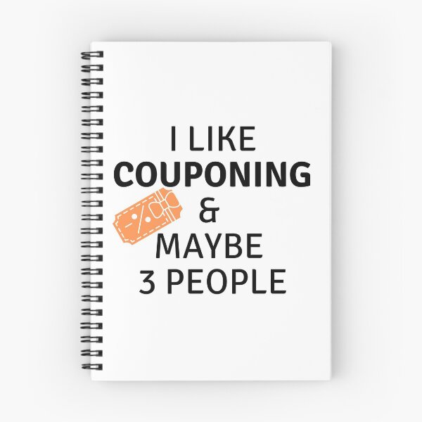 Item preview, I Like Couponing & Maybe 3 People Funny T-shirt men gift women gift designed and sold by InnovantDesigns.