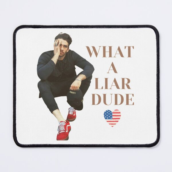 Item preview, Hasanabi Hasan Piker What a Liar Dude Twitch Meme designed and sold by MollyHanso9n.